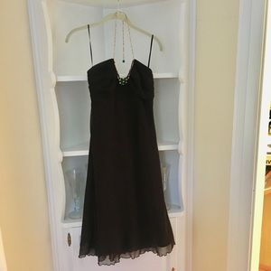 A.B.S. by Allen Schwartz Cocktail Dress - Brown